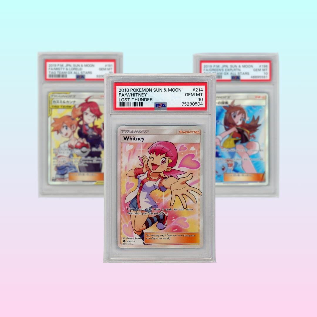 Skicka in dina Pokémonkort & sportkort för PSA-gradering hos PokeTalk. Bulk, Value Plus, Regular, Express & Super Express – även högre nivåer ordnas!